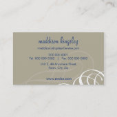 名刺::デザイナーヴォーグL6 名刺 (裏面)