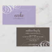 名刺：：デザイナーヴォーグP1 名刺 (正面/裏面)