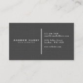 名刺、データ科学者 名刺 (裏面)