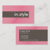 名刺：:トレンディーモダンsway L10 名刺 (正面/裏面)