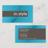 名刺：:トレンディーモダンsway L13 名刺 (正面/裏面)