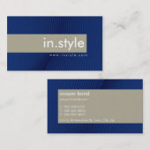 名刺::トレンディーモダンsway L1 名刺 (正面/裏面)