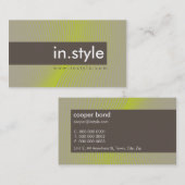 名刺：:トレンディーモダンsway L8 名刺 (正面/裏面)