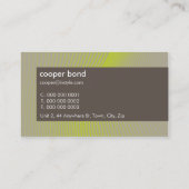 名刺：:トレンディーモダンsway L8 名刺 (裏面)