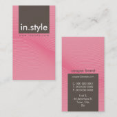 名刺：:トレンディーモダンsway P10 名刺 (正面/裏面)