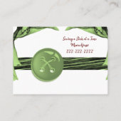 名刺、ドレスメーカー、シーストレス 名刺 (裏面)