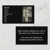 名刺、ニューヨークシティのクライスラの建物 名刺 (正面/裏面)