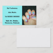 名刺-ネイリスト 名刺 (正面/裏面)
