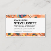 名刺:ハンディマンサービス 名刺 (裏面)