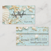 名刺 – ビーチ (正面/裏面)