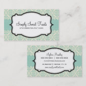 名刺:: ファンキーdamask 2L 名刺 (正面/裏面)