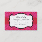 名刺:: ファンキーdamask 5L 名刺 (裏面)