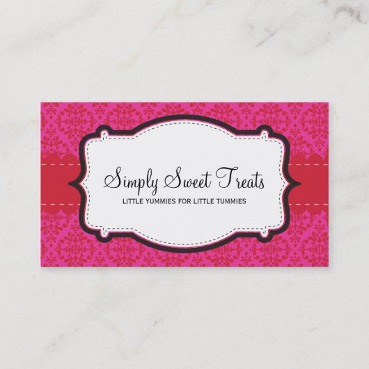 名刺:: ファンキーdamask 5L 名刺 (正面)