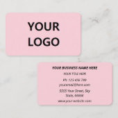  名刺(フォントカスタムロゴ付き) 名刺 (正面/裏面)