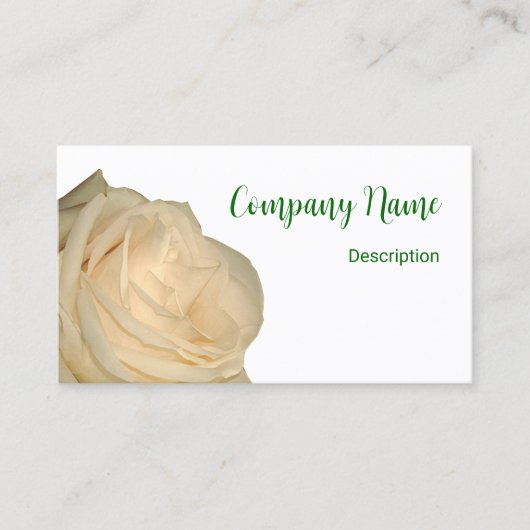 名刺 – フローラ (正面)