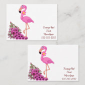 名刺、フローリストFlamingo名刺 名刺 (正面/裏面)