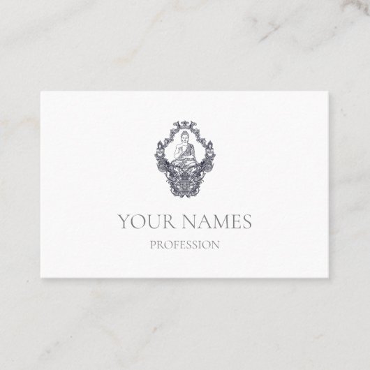 名刺:ブッダ 名刺 (正面)