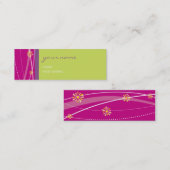 名刺：：ブラケット1 スキニー名刺 (正面/裏面)