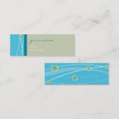 名刺::ブラケット4 スキニー名刺 (正面/裏面)