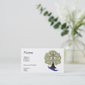 名刺/プロフィールカード生命の樹 名刺 (スタンド正面)