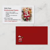 名刺：プロフェッショナルサンタ 名刺 (正面/裏面)