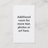 名刺-マルティーニのレトロの花型女性歌手 名刺 (裏面)