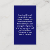 名刺-マルティーニは非課税べきです 名刺 (裏面)