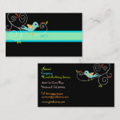 名刺、マーケティング業 名刺 (正面/裏面)