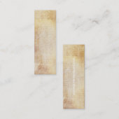 名刺（ミニ） スキニー名刺 (正面/裏面)