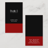 名刺-モダン1 名刺 (正面/裏面)