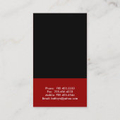 名刺-モダン1 名刺 (裏面)