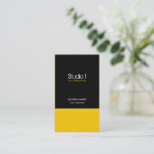 名刺-モダン1 名刺 (スタンド正面)