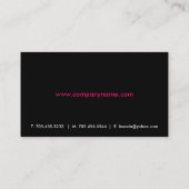 名刺-モダン3 名刺 (裏面)