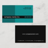 名刺-モダン3 名刺 (正面/裏面)