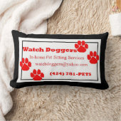 名刺 ランバークッション (ブランケット)