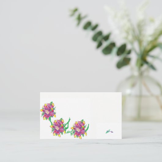 名刺/リリー 名刺 (スタンド正面)