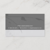 名刺-ルネサンス 名刺 (裏面)