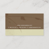 名刺-ルネサンス 名刺 (裏面)