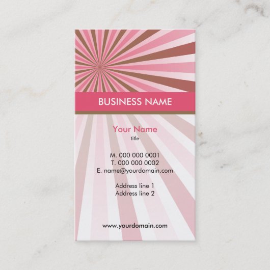 名刺：：レイ6 名刺 (正面)