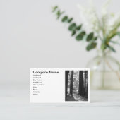 名刺-レッドウッド 名刺 (スタンド正面)