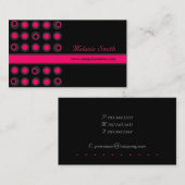 名刺-レトロの点 名刺 (正面/裏面)