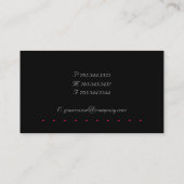 名刺-レトロの点 名刺 (裏面)