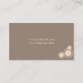 名刺～レトロ星赤面 名刺 (裏面)