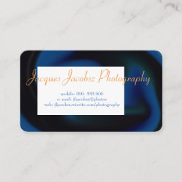 名刺(レトロ絞り染め背景) 名刺