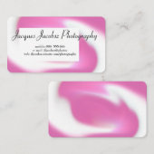 名刺(レトロ絞り染め背景) 名刺 (正面/裏面)