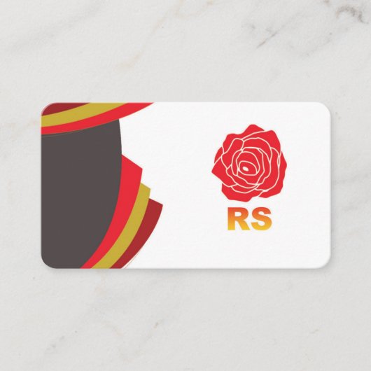 名刺(丸) 名刺 (正面)