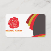 名刺（丸） 名刺 (裏面)