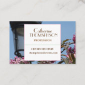 名刺(写真) 名刺 (正面)