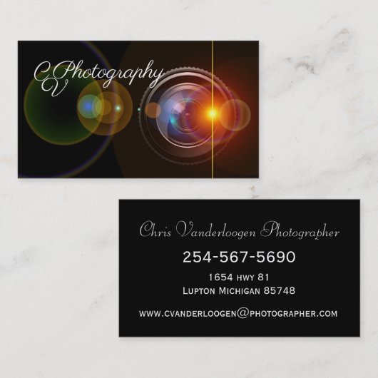 名刺/写真 名刺 (正面/裏面)