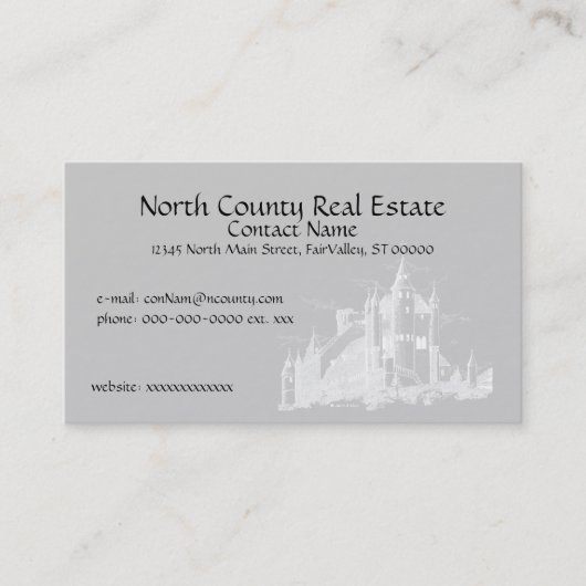 名刺 - 城 (正面)